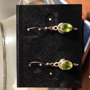 Sterling dangle earrings
